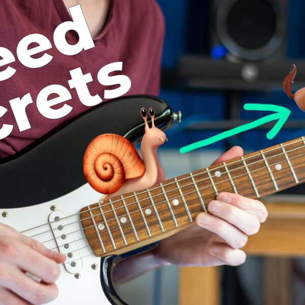 How to play guitar fast - the magic of chunking - Decorative Thumbnail